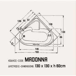 S.MADONNA 130X130